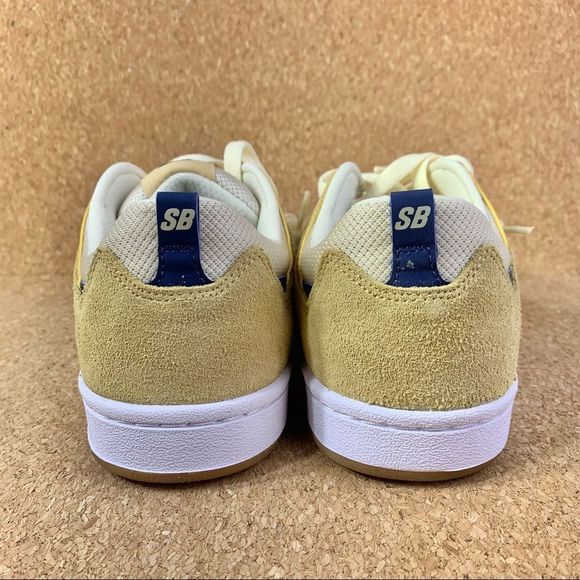 Nike Men's Alleyoop SB Club Gold Navy Skateboarding Shoes Size 8.5 - Picture 8 of 11